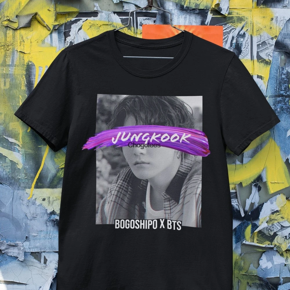 Jungkook Purple Borahae T shirt Bangtan 