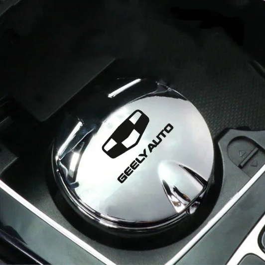 

For Geely Atlas NL3 Emgrand X7 GT GC9Accessories Universal Ashtray Car Logo Ashtray Blu-Ray With Led Light Car Interior Ashtray