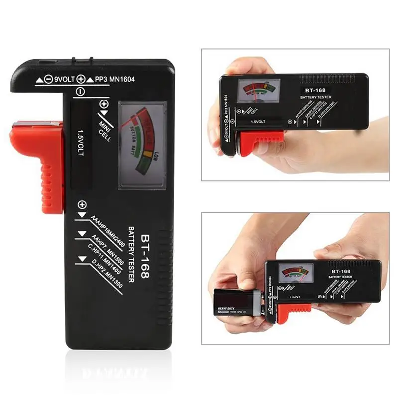 Universal Battery Tester 1.5v Button Cell Battery Volt Tester Measuring Instruments Battery