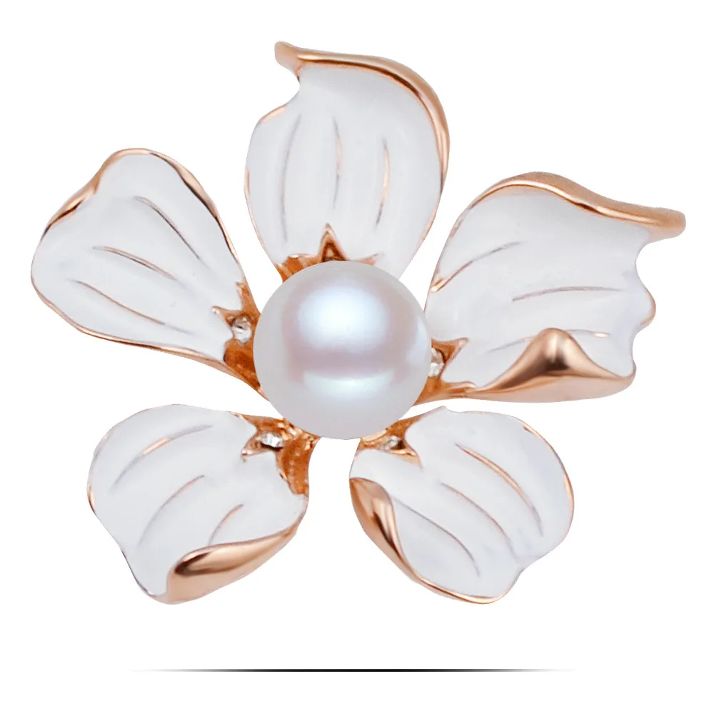 Высококачественная креативная Цветная брошь булавка Модный жемчужный кардиган