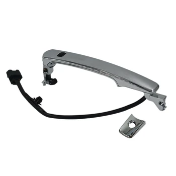 

Car Front Left Driver's Outside Chrome Door Handle Smart Entry for Nissan Rogue 2010-2013 80640-CZ31B 80645-CA000