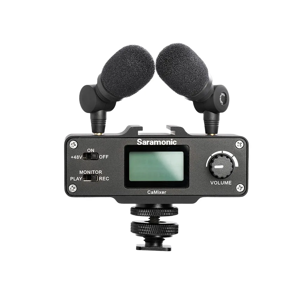 Saramonic SR-XM1 3.5mm TRS Omnidirectional Microphone For CaMixer SmartMixer Less Than 1 Ounce Enhanced Clarity Sensitivity