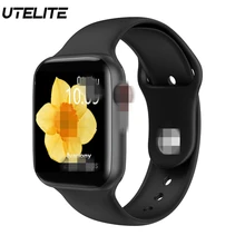 UTELITE Bluetooth Вызов Smartwatch W34 44 мм ЭКГ монитор сердечного ритма iwo 8 lite ремешок для Apple iphone huawei xiaomi pk IWO 8 IWO 12