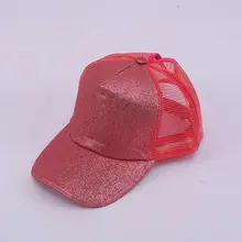 Женская бейсбольная шляпа сияющая солнцезащитная Кепка из воздухопроницаемой сетки для лета NIN668