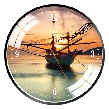 

Mediterranean Luxury Wall Clock Silent Creative Modern Digital Wall Clock Bedroom Quartz Zegar Scienny Home Decoration DD50WC