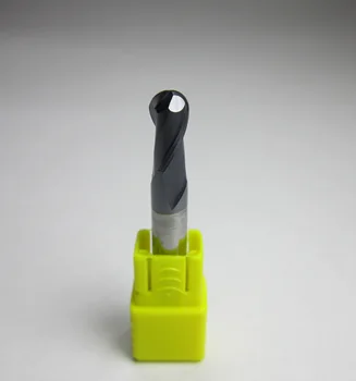 

1PC HRC55 radius 0.5 1 1.5 2 2.5 3 4 5 mm R0.5 R1 R1.5 R2 R3 R6 Carbide Ball Nose End Mills CNC machine ball milling cutter bit