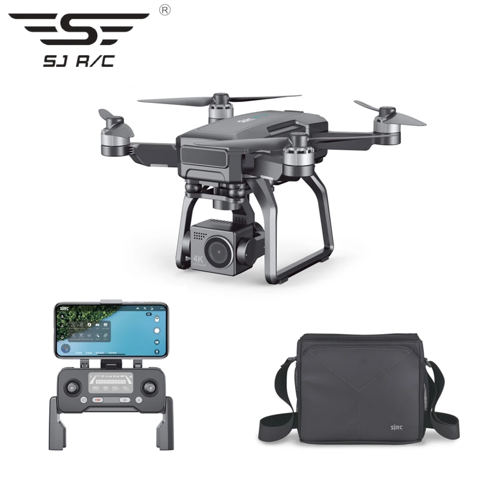 Eachine и SJRC F7 4K PRO RC Дрон 5G WIFI 3KM FPV GPS бесщеточный двигатель с HD камерой 3-осевой шарнир