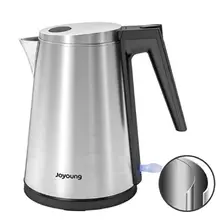 

JOYOUNG 1.5L Electric Kettle Stainless Steel Kettle Double Layer Hot Water Kettle Electric BPA-free Electric Water Kettle