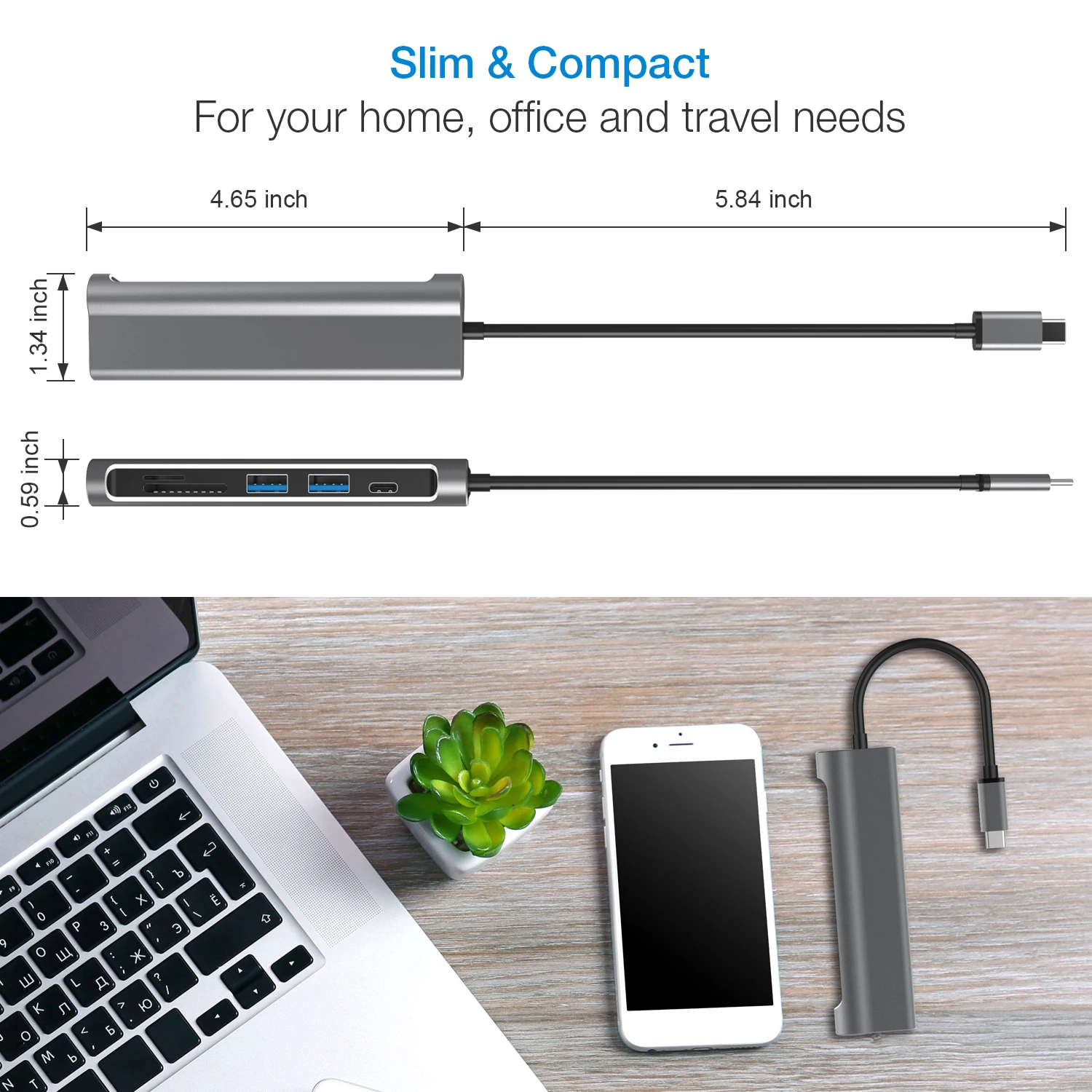Usb концентратор DZLST Type C к USB 3 0 HDMI кардридер PD Зарядка для MacBook Samsung Galaxy S9/S8 Huawei P20 Pro