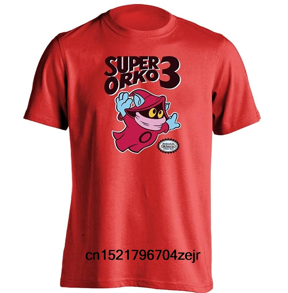 Мужская футболка Super Orko 3 Mario Bros He Man And The Masters с рисунком Вселенная новинка wo men |