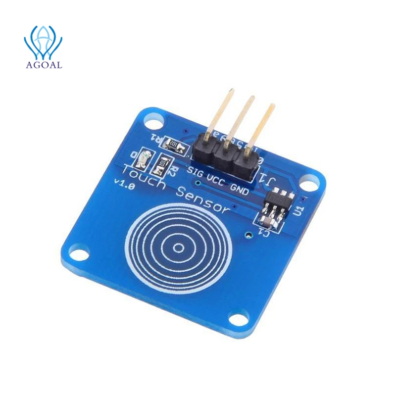 1 шт. TTP223B канальный сенсорный емкостный переключатель для arduino|Аксессуары