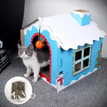 

Girls’ Summer Clothing. Board Cat Nest Cat Toy Corrugated Paper Cat House Kitten Kittens Scratching Board Pet Supplies