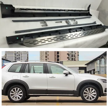 

Aluminum New style fit for VOLVO XC90 XC 90 2016 2017 2018 2019 2020 running board side step nerf bar
