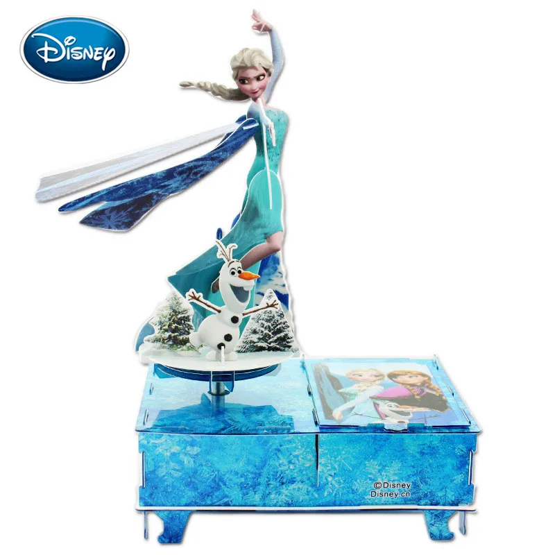 Трехмерная игрушка пазл Disney Холодное сердце музыкальная шкатулка сделай сам