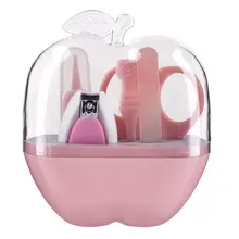 Детский набор для ухода за ногтями, Детские бытовые ножницы для ногтей, ушные ложки, безопасные ножницы K4UE