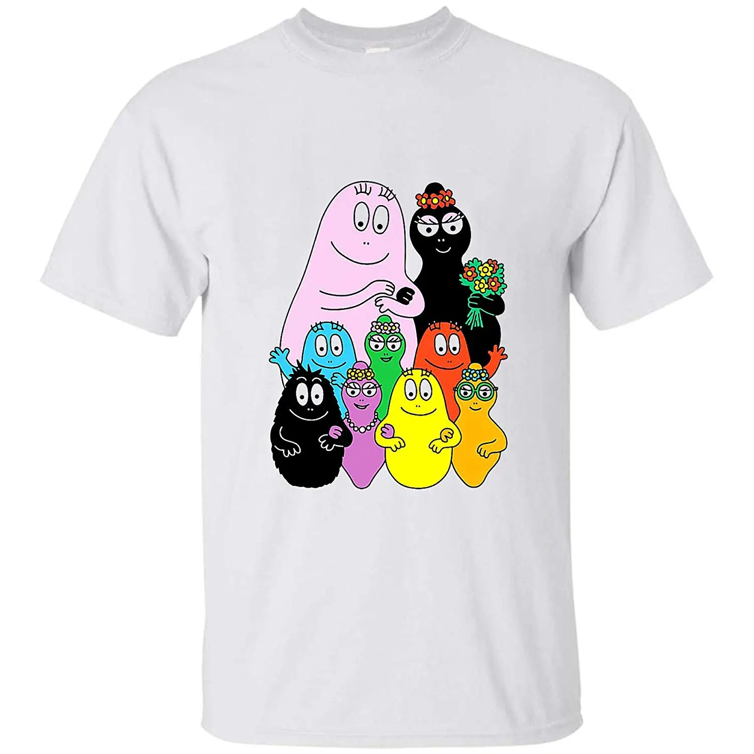

Barbapapa 19 T shirt Hoodie for Men Women Unisex Summer Short Sleeves T-Shirt Fashion