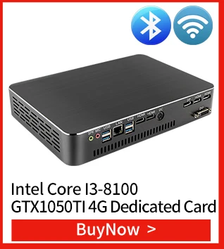 MSECORE I7 8700 GTX1050TI 4G выделенная карта мини ПК Windows 10 HTPC неттоп barebone linux игровой настольный компьютер WiFi bluetooth