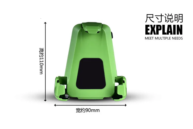 Качественный универсальный велосипедный держатель для телефона большого размера, навигационный кронштейн для мотоцикла с одной рукой, вращающийся на 360 градусов