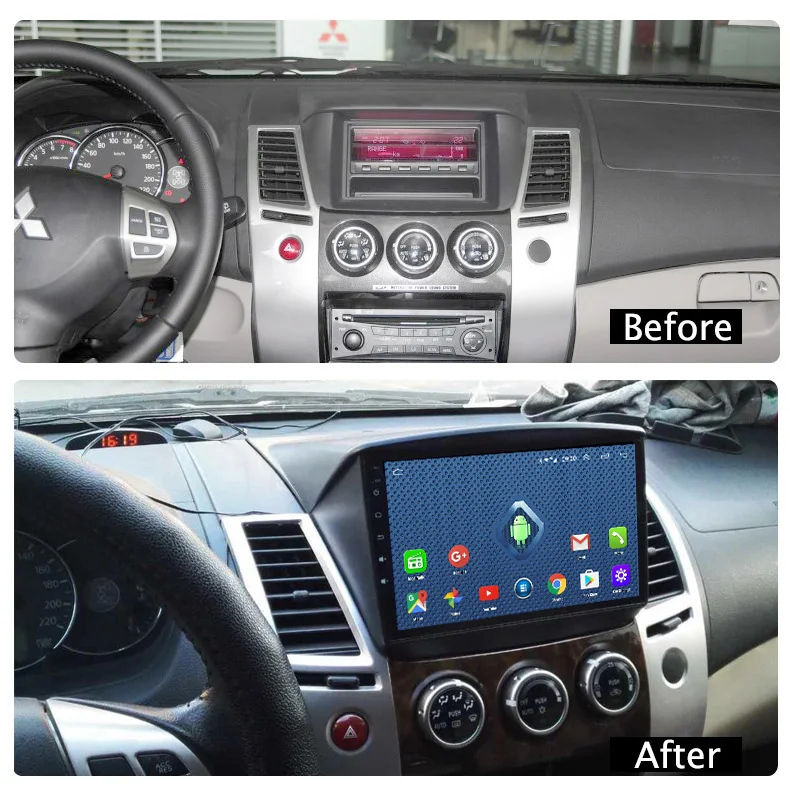 4G Lte All Netcom 9 дюймов Android 8 0 Автомобильная dvd навигационная система для Mitsubishi Pajero