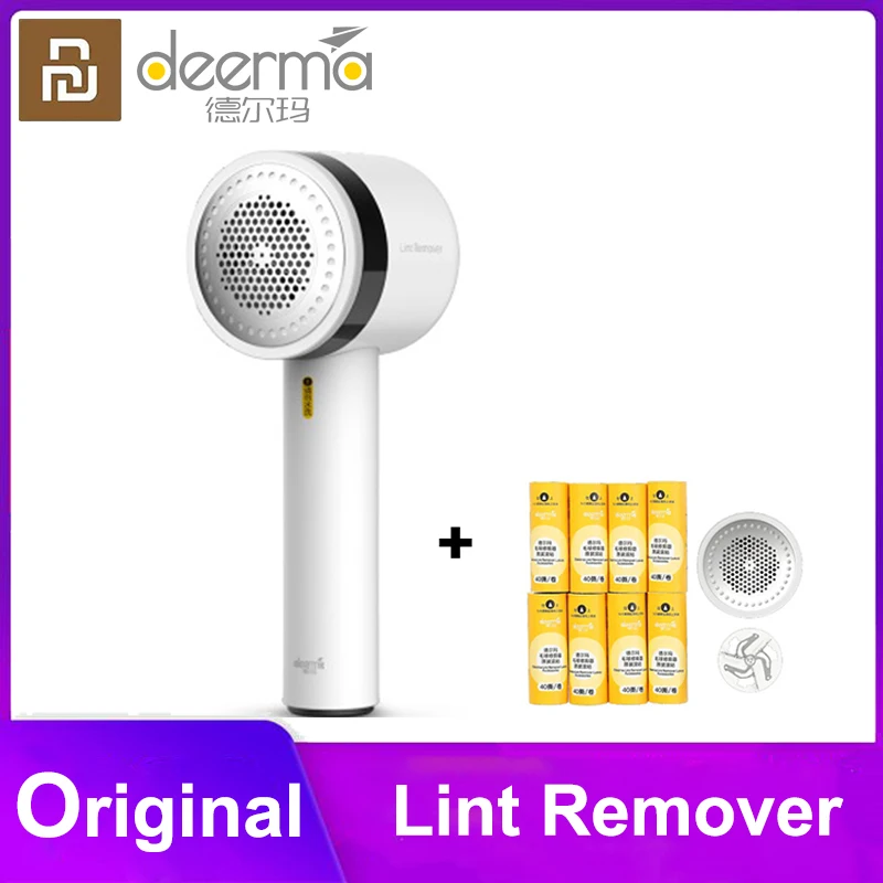 Youpin-eliminador de pelusas Deerma, cortador de bolas de pelo, removedor de suéter portátil, cortador de Motor de 7000 RPM, tubo de pelo adhesivo oculto