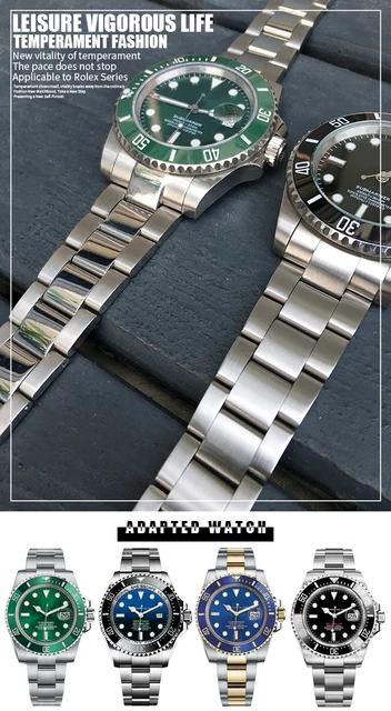 Cinturino Orologio In Acciaio Inossidabile 316L | Maglia Regolabile | Sgancio Rapido | Per Uomo E Donna - Foto 11