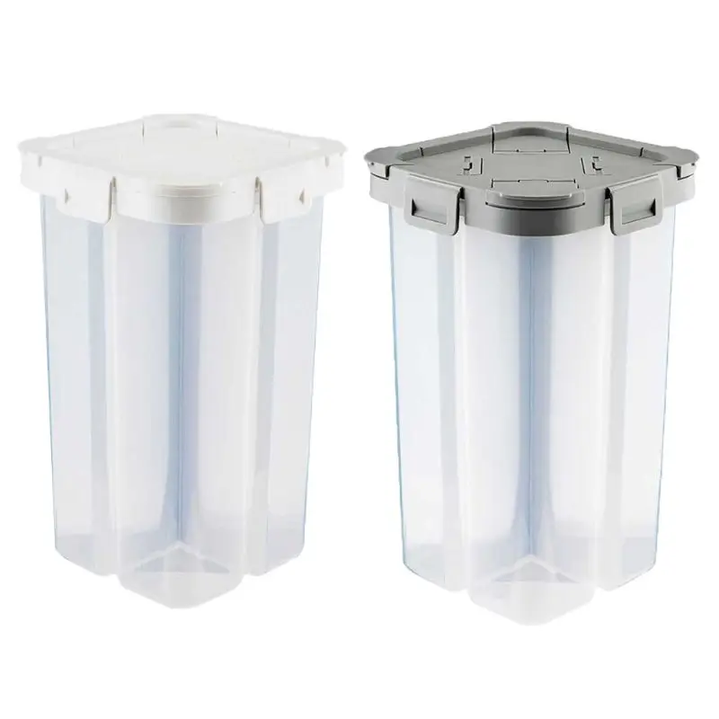 Прозрачный пищевой герметичный резервуар для хранения, пластиковый контейнер для хранения 72XF