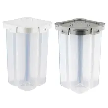 Прозрачный пищевой герметичный резервуар для хранения, пластиковый контейнер для хранения 72XF