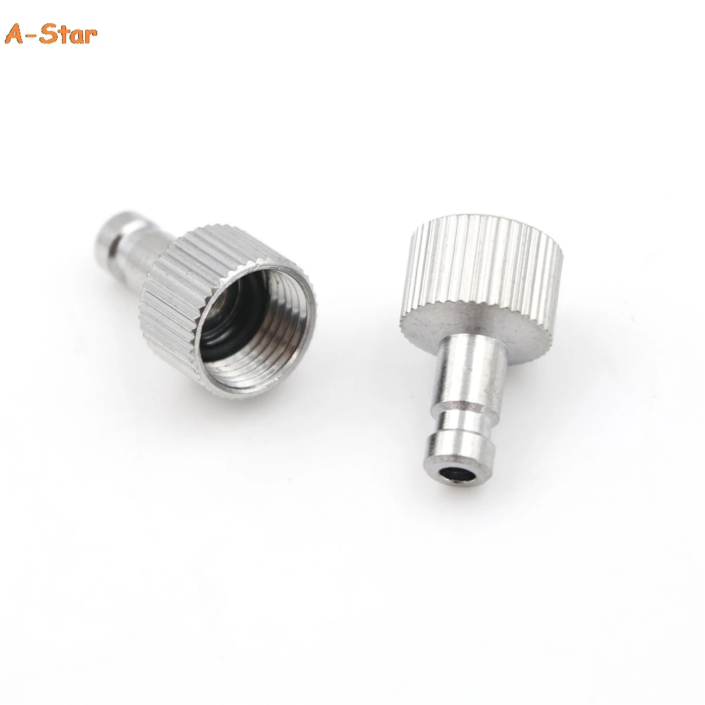 2pcs/lot Coupler Hose Connector 1/8" Airbrush Quick Disconnect Release