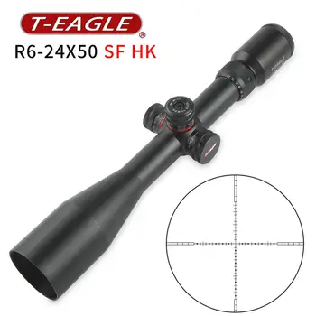 comprar T-EAGLE R6-24X50SFTactical Riflescope Visão óptica Caça Escopos Rifle Scope Sniper Airsoft Pistola De Ar