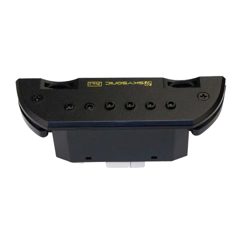 SKYSONIC PRO-1 Soundhole Dual-coil Магнитная Акустическая гитара звукосниматель среднего диапазона мягкий тон для 94-105 мм гитары звук-отверстие