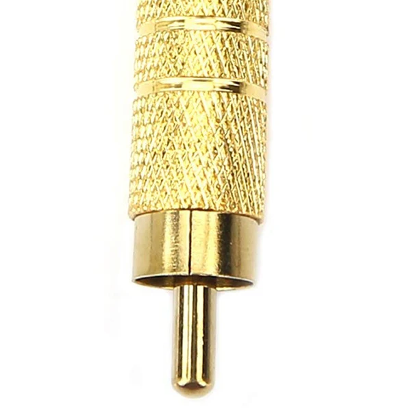 Фото Профессиональный переходник RCA папа позолоченный (2 упаковки) Кабели HDMI Профессиональный переходник RCA папа позолоченный (2 упаковки) Кабели HDMI