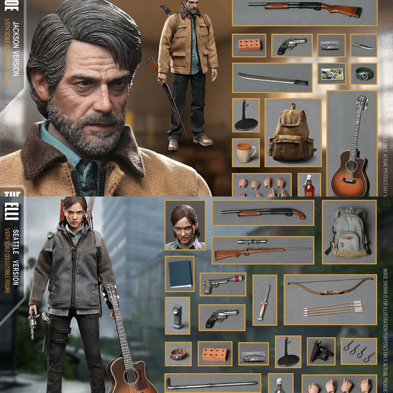 CCTOYS The Last of Us CLICKER 1/6 12 Scale Collectible Action Figures In  Stock