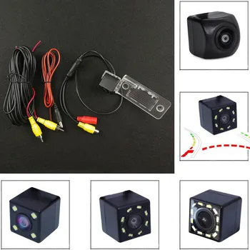 

HD Car CCD 4 8 12LED Dynamic Fisheye 1080P Night Vision Rear View Camera Reverse For VW Tiguan Touareg POLO Sedan Santana Passat