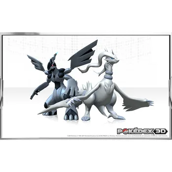 

Takara Tomy Pokemon Card Playmat Pad Large Mousepad Customized Black White Kyurem Board Games Party Entertainment