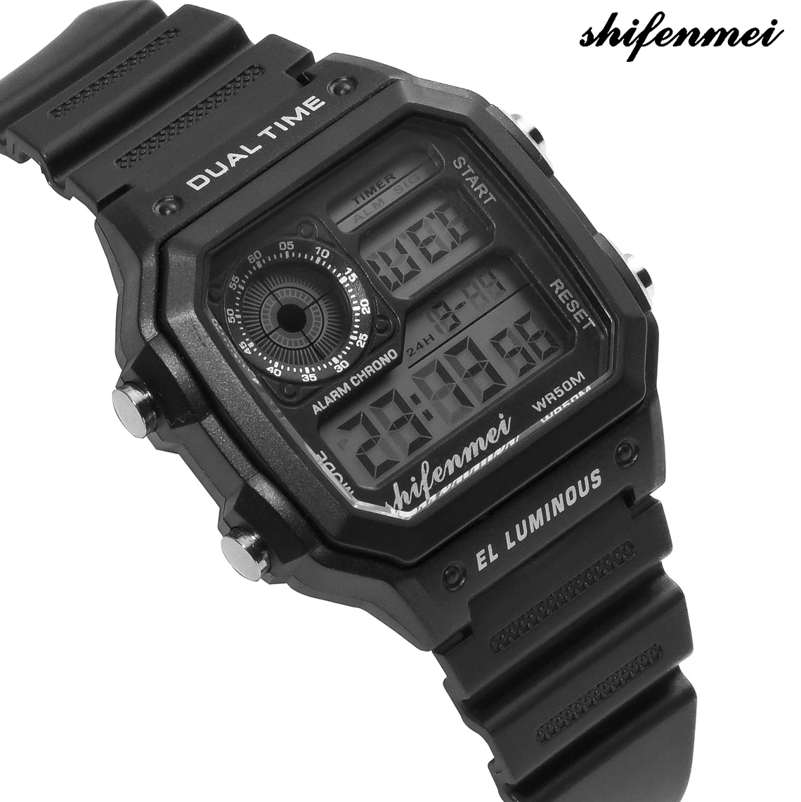 

Brand Men Sports Watches Fashion Chronos Countdown Men's Waterproof LED Digital Watch Man Military Clock Relogio Masculino