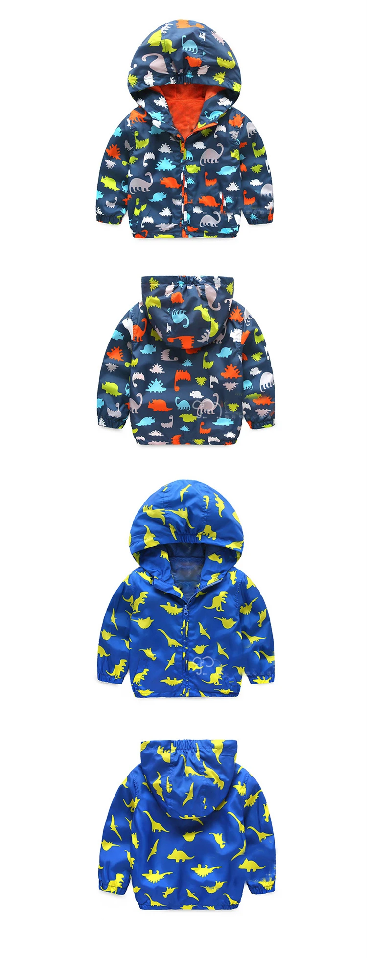 Children's Clothing Jacket Spring and Autumn New Boys and Girls Graffiti Jacket Baby Windproof Clothes