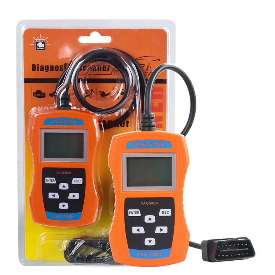 VAG506M Car Diagnostic-Tool Trouble Codes Scanner Engine Code Reader For VW/Audi /Skoda KWP1281\ KWP 2000\ TP-CANBUS \ NEW UDS | Автомобили