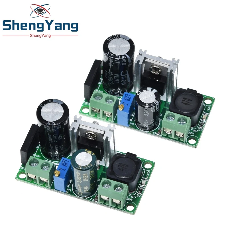 ShengYang 1 шт. LM2596T LM2596HV Регулируемый понижающий модуль питания 3 А 5 В-50 в пост. Тока