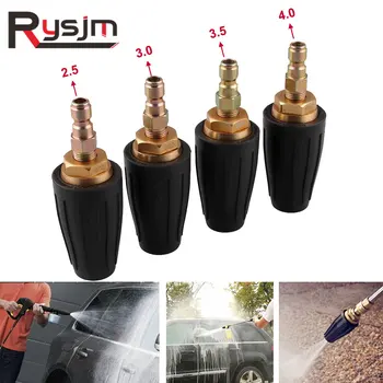 

car washer accessories 1/4" Turbo Nozzle High Pressure Quick Connect Rotating 360 Degree pressure washer Head connector gun