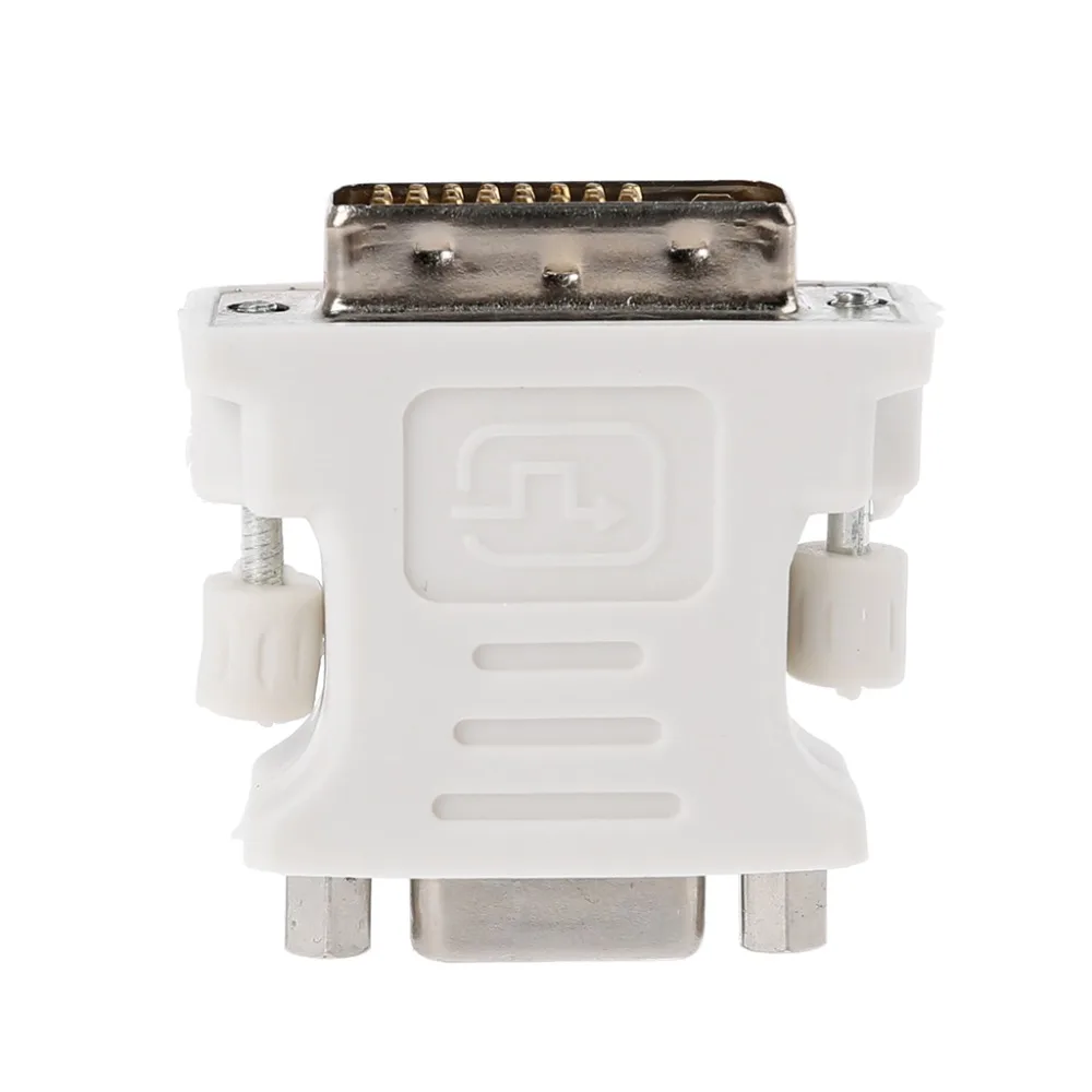 Портативный Высокое качество VGA 15 Pin женский DVI-D разъем адаптера конвертера ЖК-дисплей