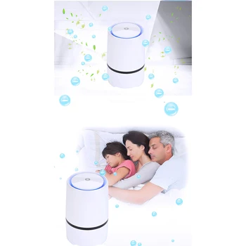 

Air Purifier Freshener Necklace Mini Ionizer Low Noise Health For Home Cleaning Efficiency (CADR) 51-150 M³ / H