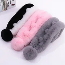 Осенне-зимний женский модный однотонный шарф верхняя одежда нагрудник шарф из искусственного меха Теплый шарф аксессуары шарфы-Снуды#1004