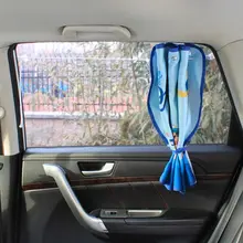 70*50 см детский автомобильный солнцезащитный козырек для бокового окна, мультяшная занавеска, солнцезащитный козырек, УФ-защита, занавеска для мальчиков, Детская Автомобильная задняя боковая крышка