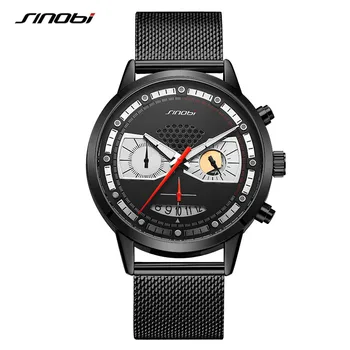 

Luxury Brand Simple Watch Men Sports Mesh Belt Quartz Wristwatches For Man Clock Creative Military Waterproof Wrist Watches Men