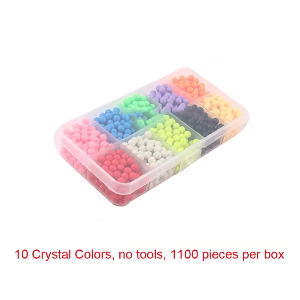

Children Magic Beads Spell Bean Handmade Diy Production Accessories Unique Puzzle Water Sticky Beads Puzzle Toy