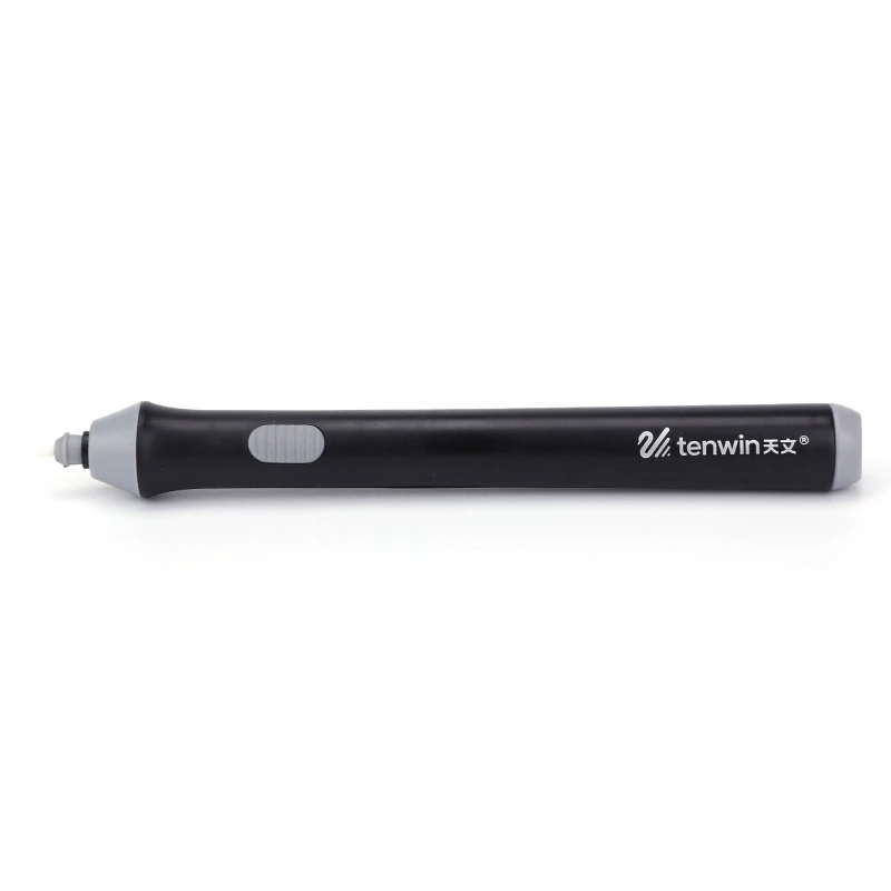 Pencil Eraser Kit Battery Operated Adjustable Electric Highlights Erasing Effects For Sketch Drawing with 22pcs Rubber Refills - Цвет: Black