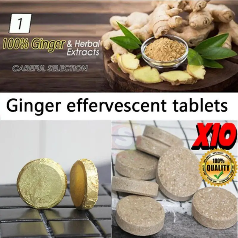 2019 натуральные шипучие таблетки для спа против отеков ног имбирь средство