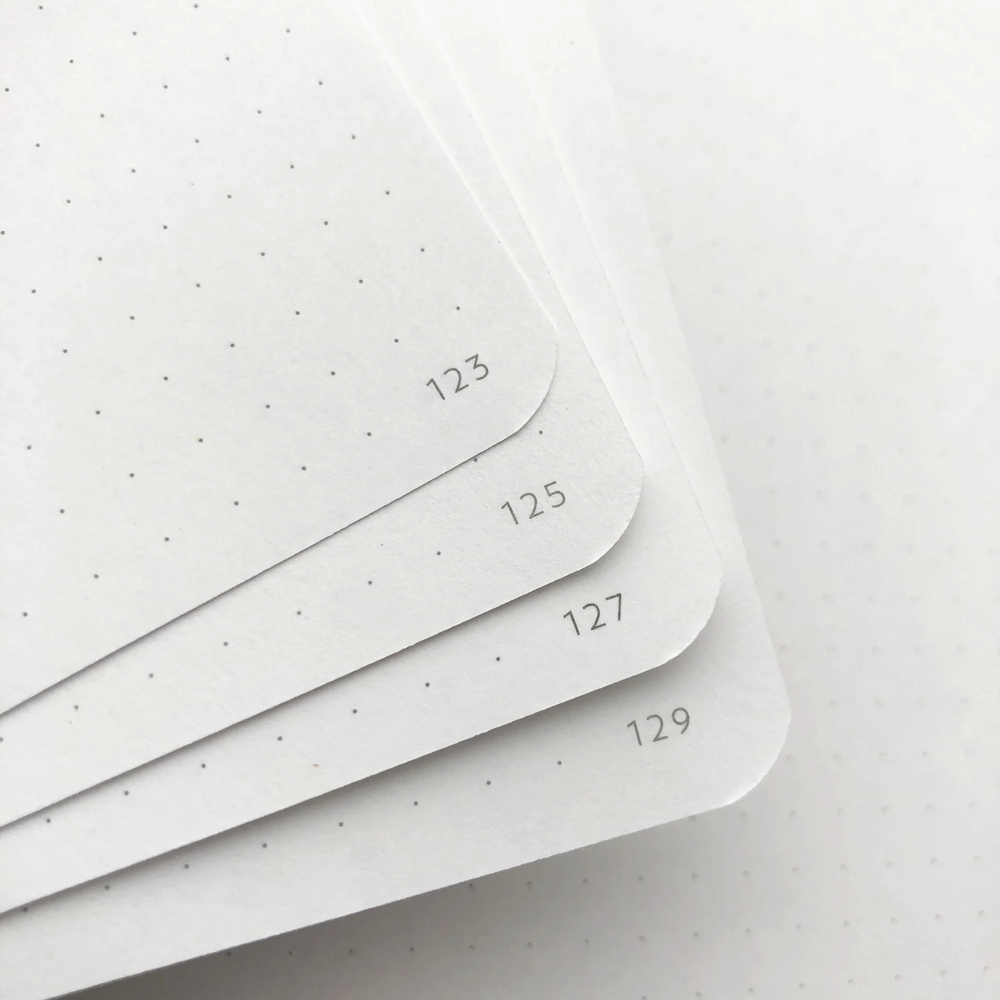 Bujo Dotted Journal Dot Grid Notebook a5 Hardcover Drawing Sketchbook-papel 160 Gsm 160 Páginas - Imagem 2