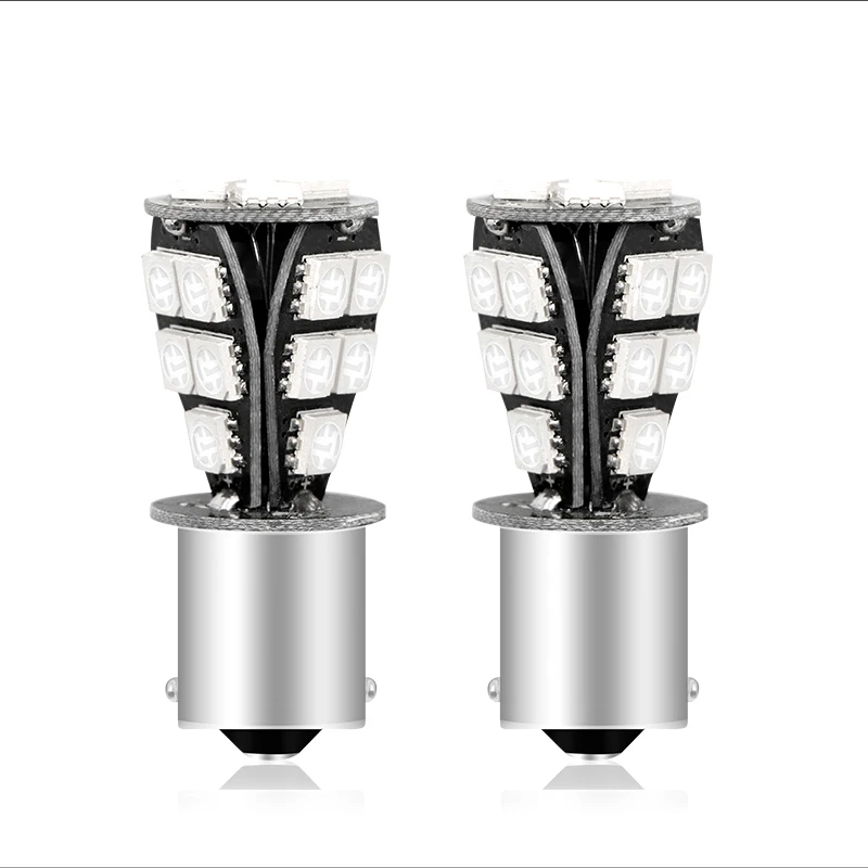 1 шт. 1156 BAU15S 18 SMD белый желтый красный COB Ошибка бесплатно py21w светодиодный автомобиль лампы поворотов сигнальные огни Автомобильный источник света 12 В