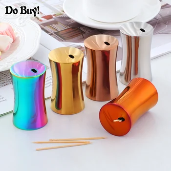 

1Pcs Toothpick Holder Container Portable Toothpick Box Household Table Toothpick Box Household Storage Container